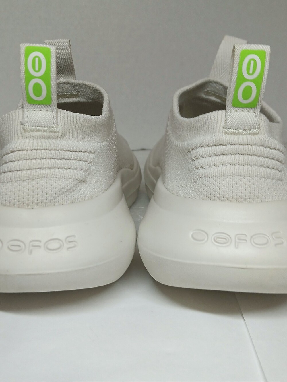 OOFOS OOmy Zen Womens 7.5 Chalk White Slip On Recovery Shoes Sneakers 5078 - Picture 5 of 16